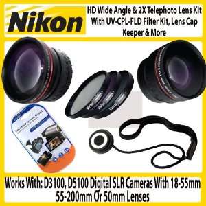Camera Which Have Any Of These (18 55mm, 55 200mm, 50mm) Nikon Lenses 