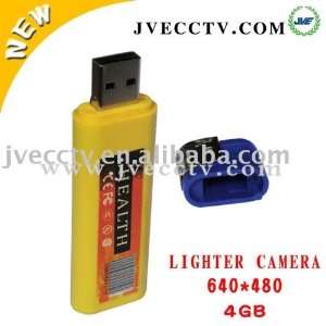  lighter camera invisible camera mini cctv dvr jve 3301b 