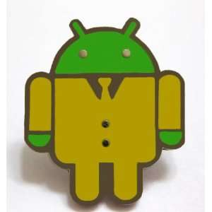 Mobile World Congress 2011 Google Android Pin Badge Android in a 