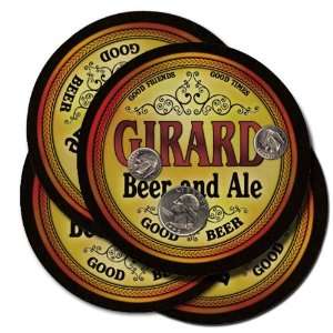  Girard Beer and Ale Coaster Set