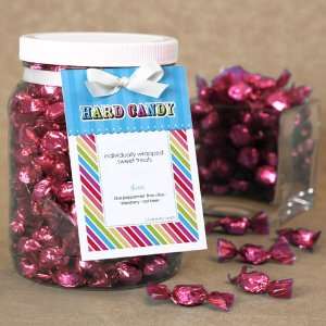 Pink Strawberry   Hard Candy for Baby Showers   2.5 LB  