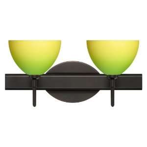  Besa 2SW 4679GY Bicolor green and yellow Brella Wall Light 