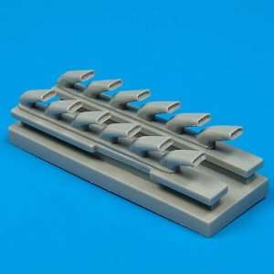   Quickboost 1/32 Messerschmitt Bf109G6 Exhausts for HSG Toys & Games