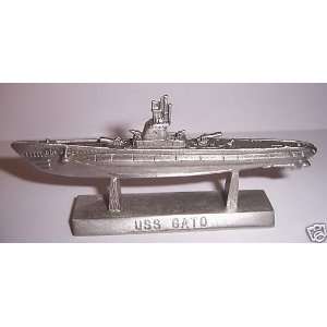  Spoontiques Pewter World War Two Submarine   USS Gato 