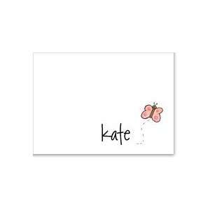  Kates Pink Butterfly Stationery