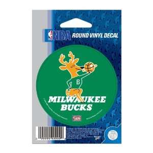    NBA Milwaukee Bucks Auto Decal   Vintage *SALE*