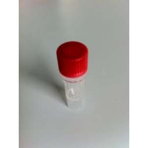   Cryogenic Tubes, FreeStanding, Red Screw Cap, with O Rings, 500/pk