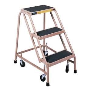 SPG F3R1 Gillis/Jarke 3 Step Office Ladder with 4 3 Retractable 