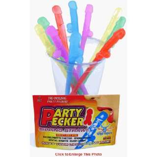  Bachelorette Party Pecker Sipping Straws