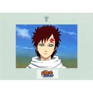  NARUTO ANIME CEL of Gaara (A), Hand Drawn with Official Studio 