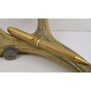  Bamboo Euro Pen With a Satin Gold Finish