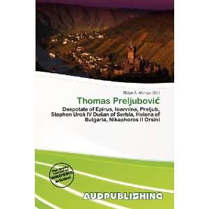  Thomas Preljubovi (9786200816849) Eldon A. Mainyu Books