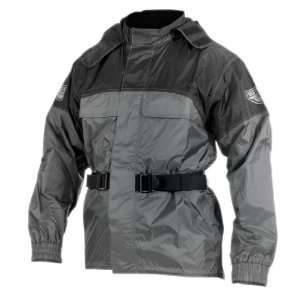 Firstgear Rainman Jacket , Size Md, Gender Mens, Color Gun Metal FG 