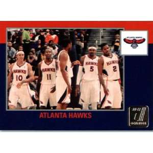  2010 / 2011 Donruss # 273 Atlanta Hawks Team Checklist 