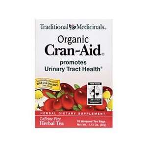   Cran Aid Tea 16 Bags   Traditional Medicinals