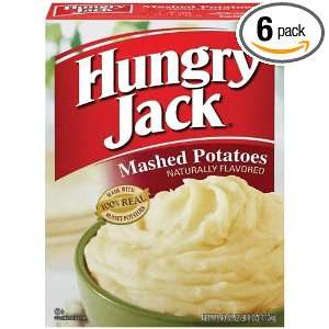 Hungry Jack Potato Hungry Jack Mashed Potatoes, 40 Ounce (Pack of 6 
