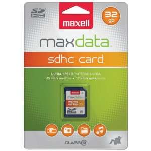    MAXDATA 501304   SD32GCL10 SDHC(TM) CARD (32GB) Electronics