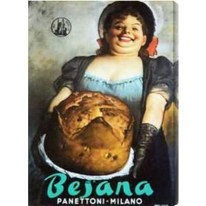  Vintage Italian Ad, Besana, VERY RARE. AZV01213 canvas art 