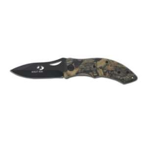  Mossy Oak Break Up Camo Handle Folding Knife   Model 310 
