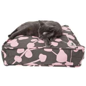  Molly Meow La Vie En Rose Cat Duvet   Grey & Pink Floral 