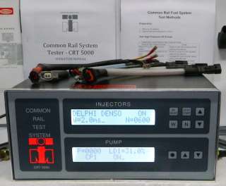 Common Rail Injector, Pump and Fuel Rail Tester  