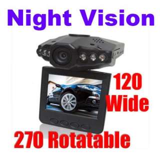 HD Car IR Vehicle DVR Dashboard Camera Recorder H198F  