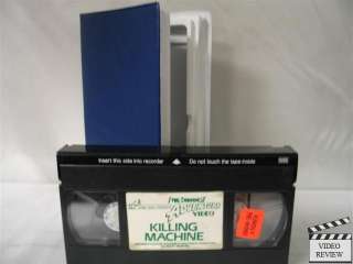 Killing Machine VHS Lee Van Cleef, Margaux Hemingway  