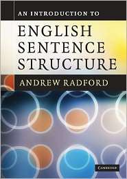   Structure, (0521731909), Andrew Radford, Textbooks   