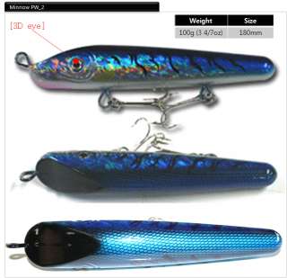 MInnow PW_1 saltwater lure biggame for GT big size  