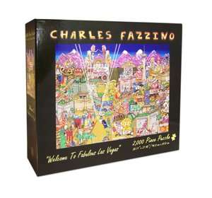   BOLLYWOOD FAZZINO 1000 Piece PUZZLE by Andrews Blaine