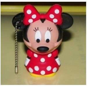  New 4GB 3D Minnie Mouse Style USB Flash Drive,Red 
