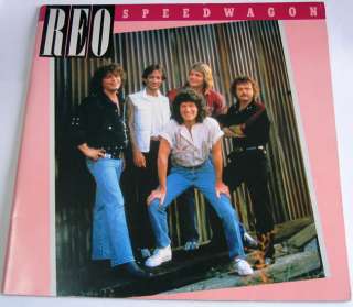 REO SPEEDWAGONE Japan Tour 1985 Concert Program Book  