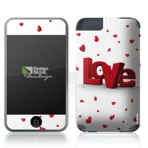  Design Skins for Apple iPod Touch 2nd Generation   3D Love 