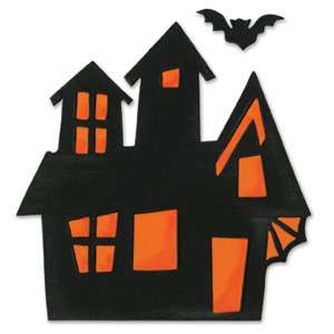 Sizzix Bigz Dies Halloween Treat BagCandy, Spooky House  