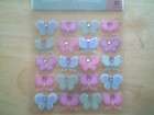 New Violette Stickers Mini Bright Butterflies  