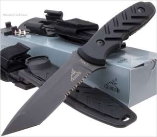 Gerber USA Yari II Tanto Tactical Combat/Fighting Knife Crucible CPM 
