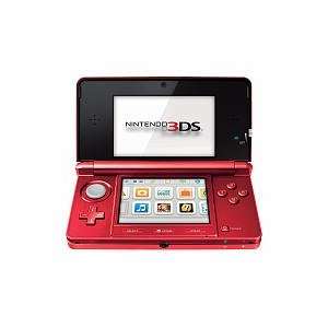  Nintendo 3DS Handheld Gaming System   Flame Red Toys 