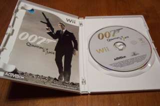 007 Quantum of Solace James Bond Nintendo WII Game  