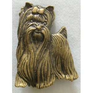  Yorkshire Terrier Yorkie Dog Puppy Pin Brooch Everything 