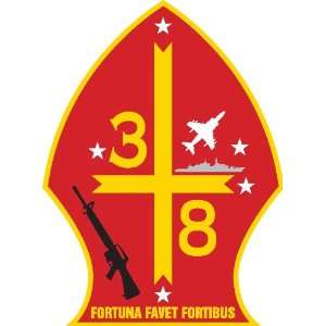  3rd Battalion 8th Marine Regiment sticker vinyl decal 4 x 