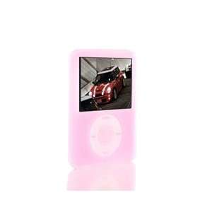   iPod 3rd Gen Silicone Skin Pink GA with Arm Band 