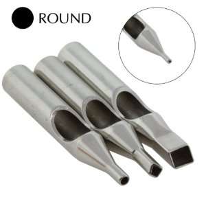  3 Round Tip Professional Grade Stainless Steel Tattoo Tips 