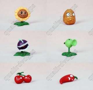 10pcs Plants vs Zombies Collection Figure PVZ Toys best gifts 