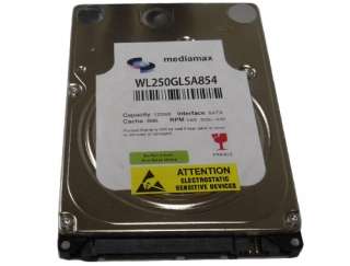 New 250GB 7200RPM 16MB 2.5 SATA NB Hard Drive  PS3 OK  