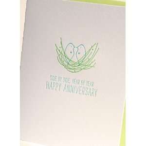  deluce design anniversary nest letterpress anniversary 
