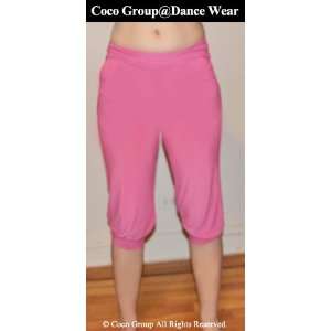  Belly Dance/ Yoga /Dance / Piliate Capri (Pink 