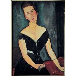 Amedeo Modigliani 24W by 34H  Madame Van Muyden Super Resin Gloss 