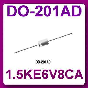 5KE6V8CA 1.5KE BIDIRECTIONAL DIODE 1500W 6.8 440V  