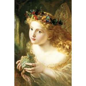  Sophie Gengembre Anderson 32W by 48H  Fairy CANVAS 