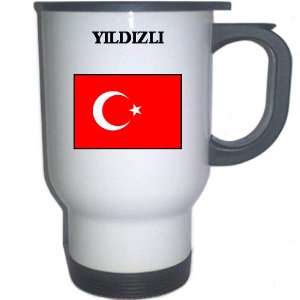  Turkey   YILDIZLI White Stainless Steel Mug Everything 